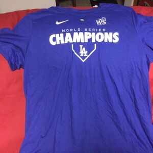 MLB Los Angeles Dodgers championship tshirt